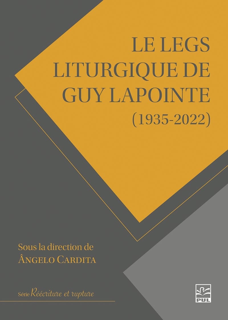 Lancement du livre « Le legs liturgique de Guy Lapointe (1935-2022) »